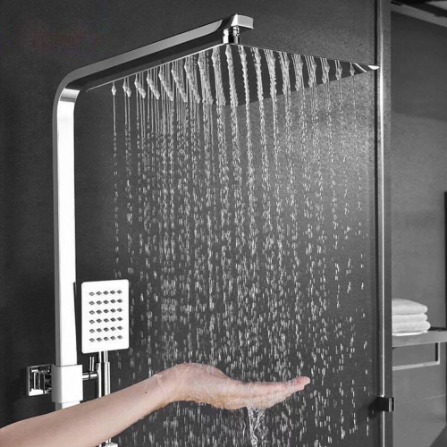 Bộ vòi sen tắm vuông nóng lạnh cao cấp VS057