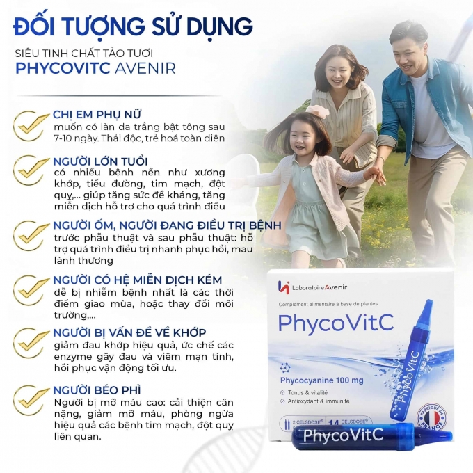Liệu Trình 30 Ngày Với Tảo Pháp Phycovitc – Cơ Thể Thay Đổi Gì Sau 1 Tháng Sử Dụng?